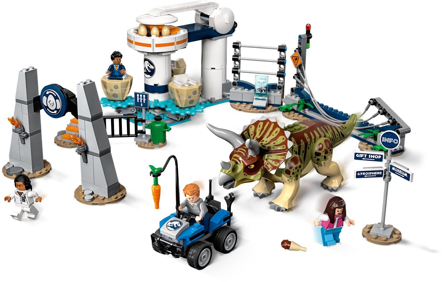 LEGO ® 75937 JURASSIC WORLD Atak triceratopsa