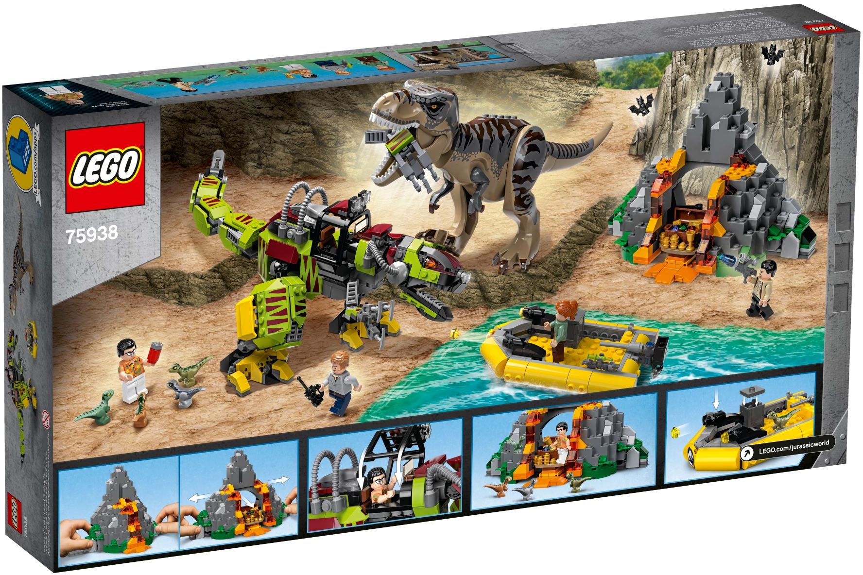 LEGO ® 75938 Tyranozaur kontra mechaniczny dinozaur