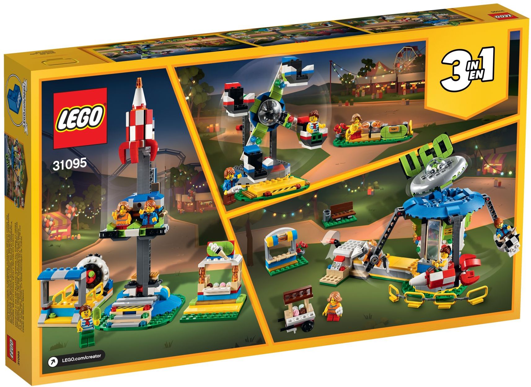 LEGO ® CREATOR 31095 Karuzela w wesołym miasteczku