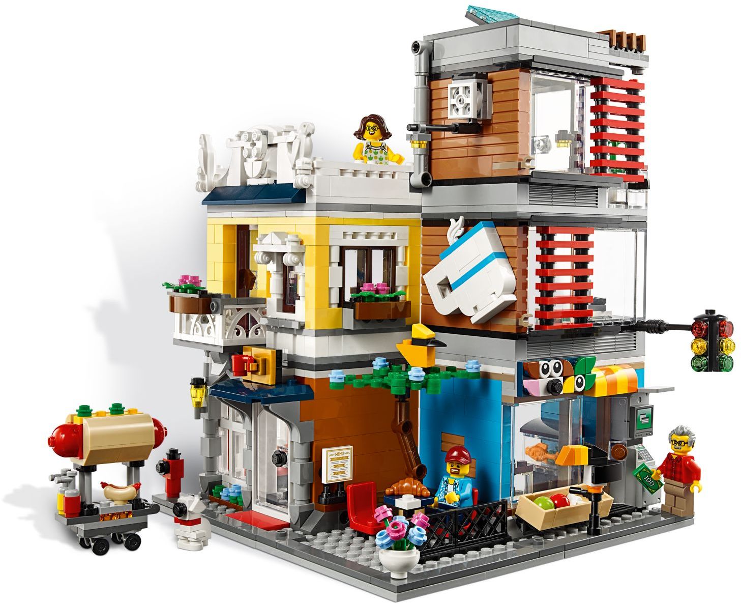 LEGO ® CREATOR 31097 Sklep zoologiczny i kawiarenka