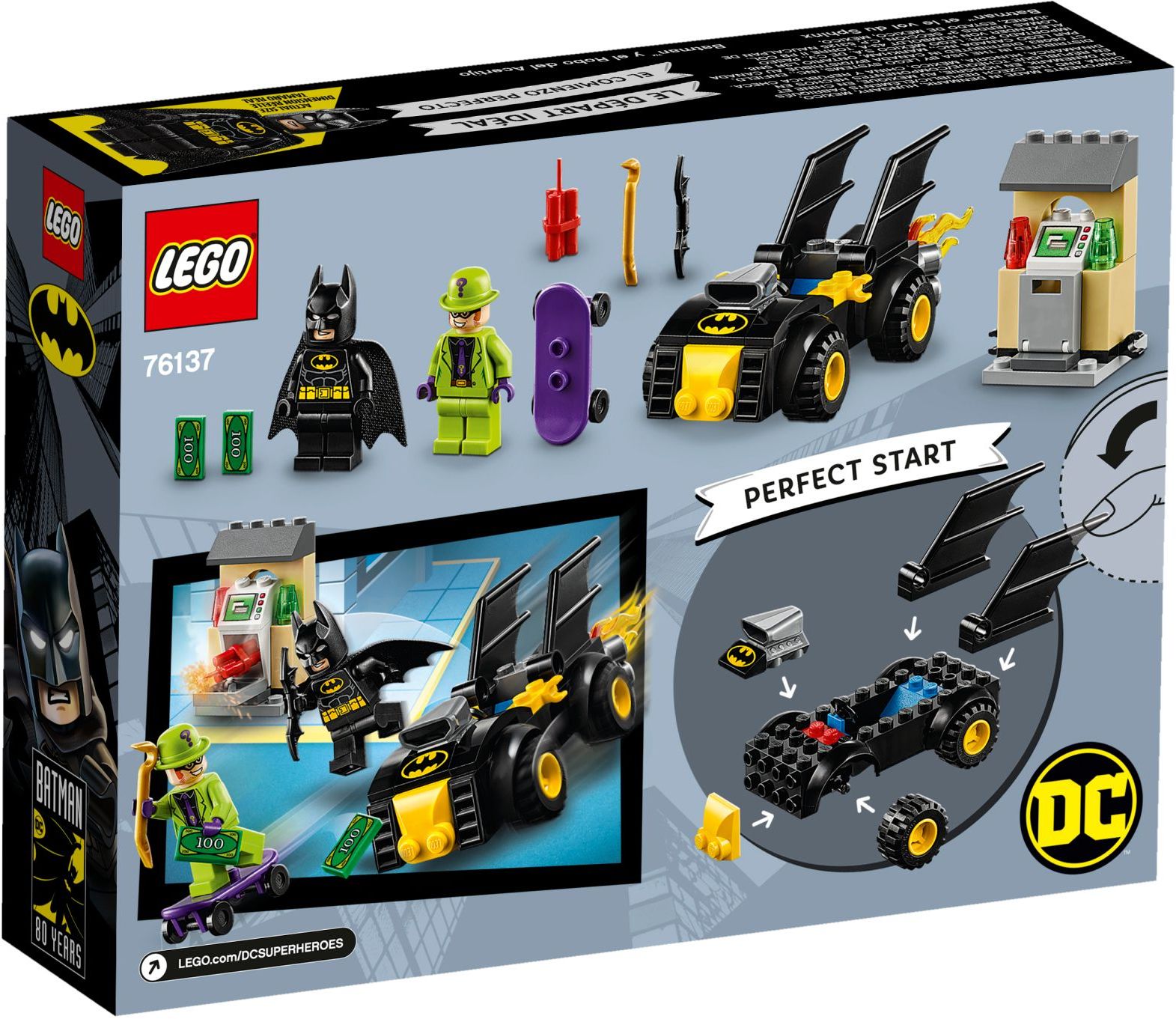 LEGO ® 76137 Batman™ i rabunek Człowieka-Zagadki™