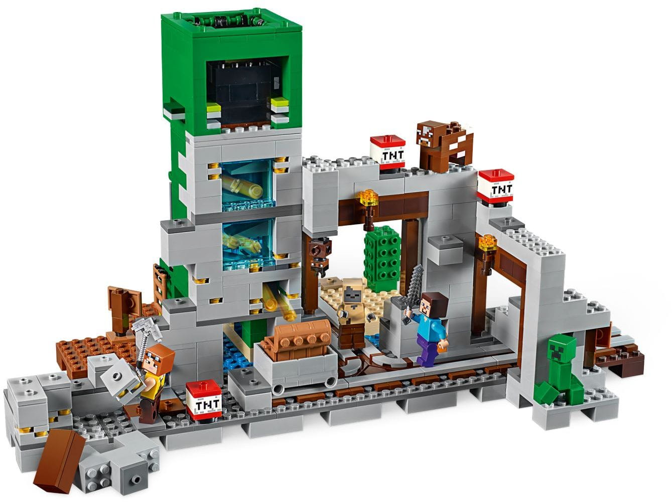 LEGO ® 21155 MINECRAFT Kopalnia Creeperów