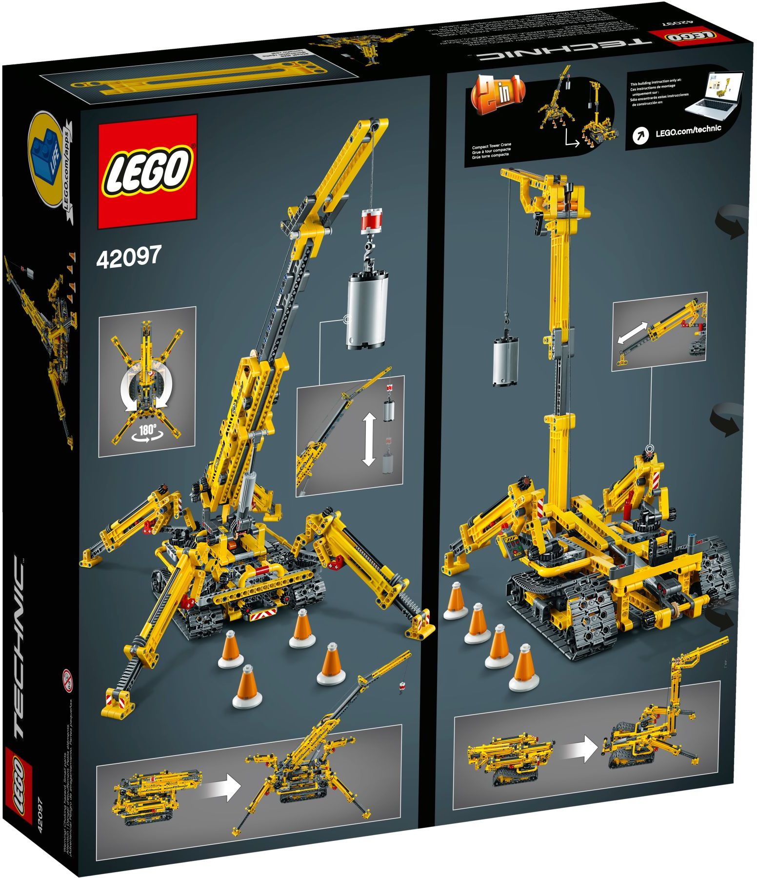 LEGO ® 42097 TECHNIC Żuraw typu pająk