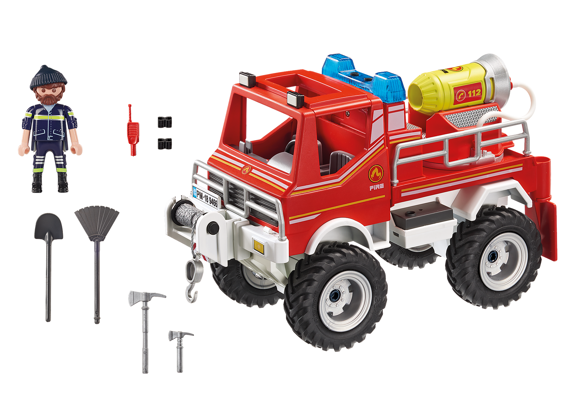 PLAYMOBIL 9466 Terenowy wóz strażacki