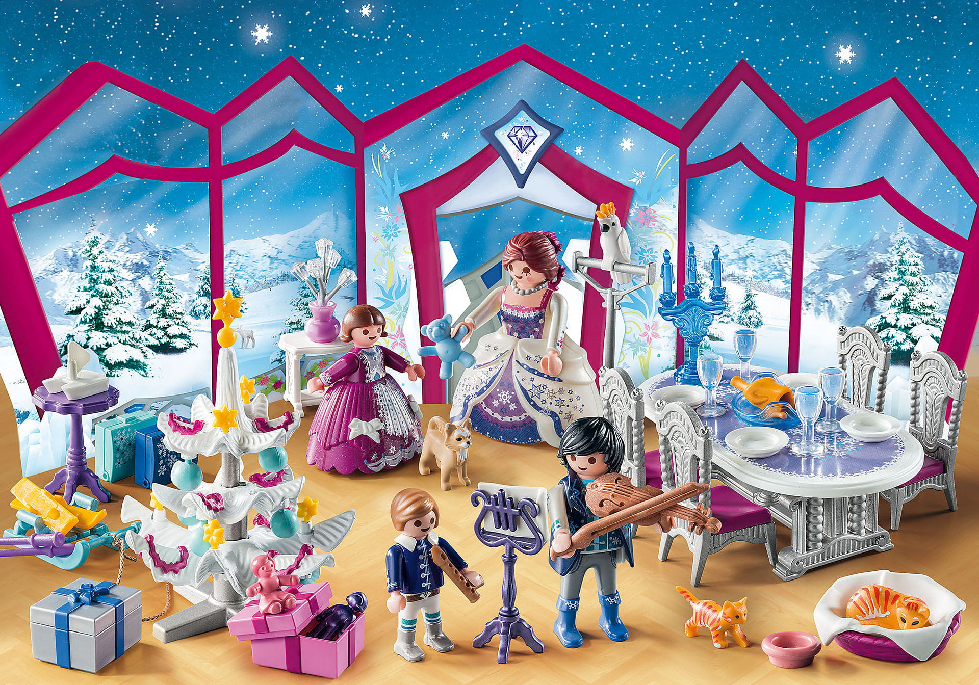 PLAYMOBIL 9485 Kalendarz adwentowy "Świąteczny bal w kryształowej sali"