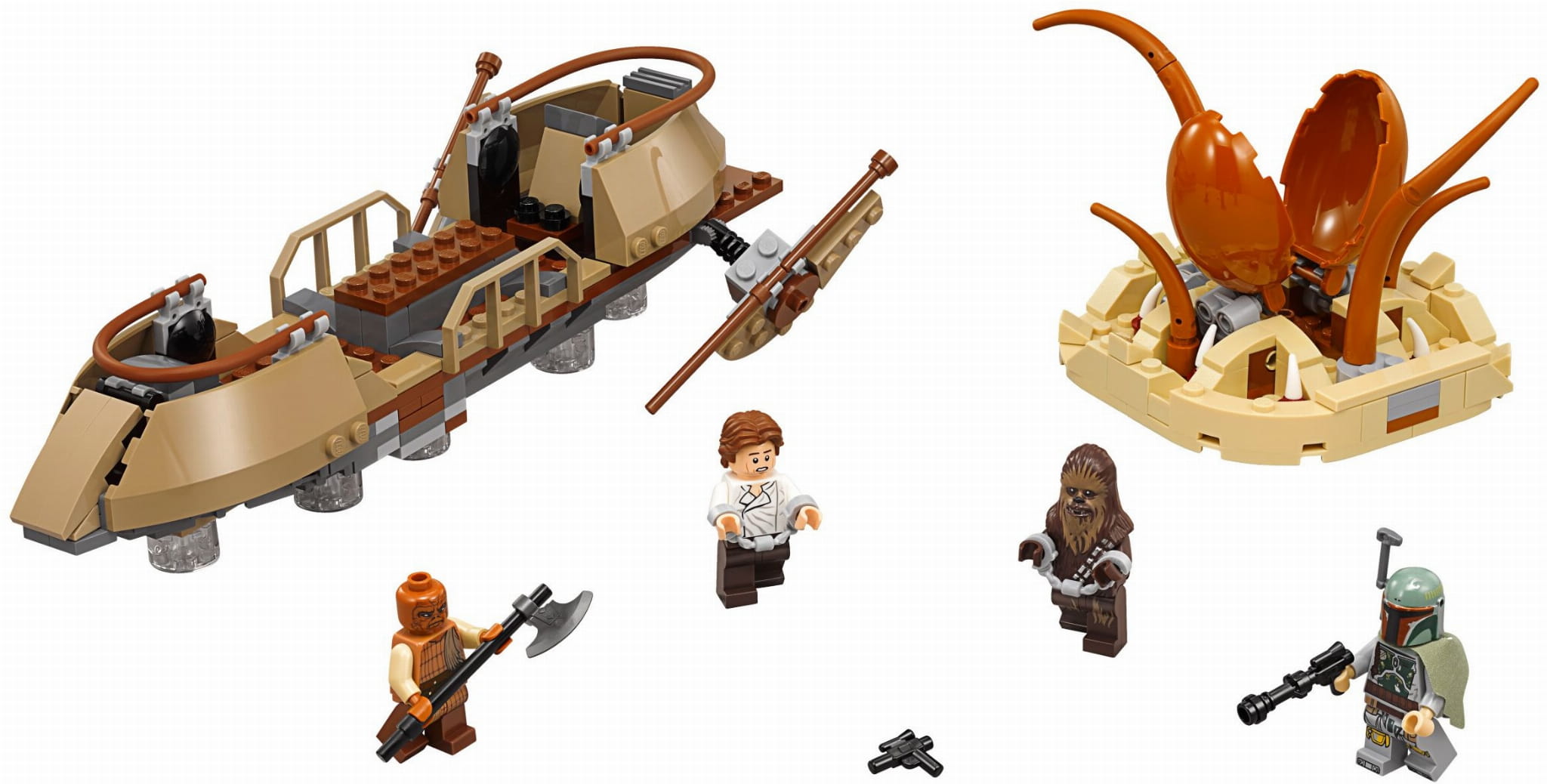 LEGO ® 75174 Star Wars Ucieczka na pustynnej barce