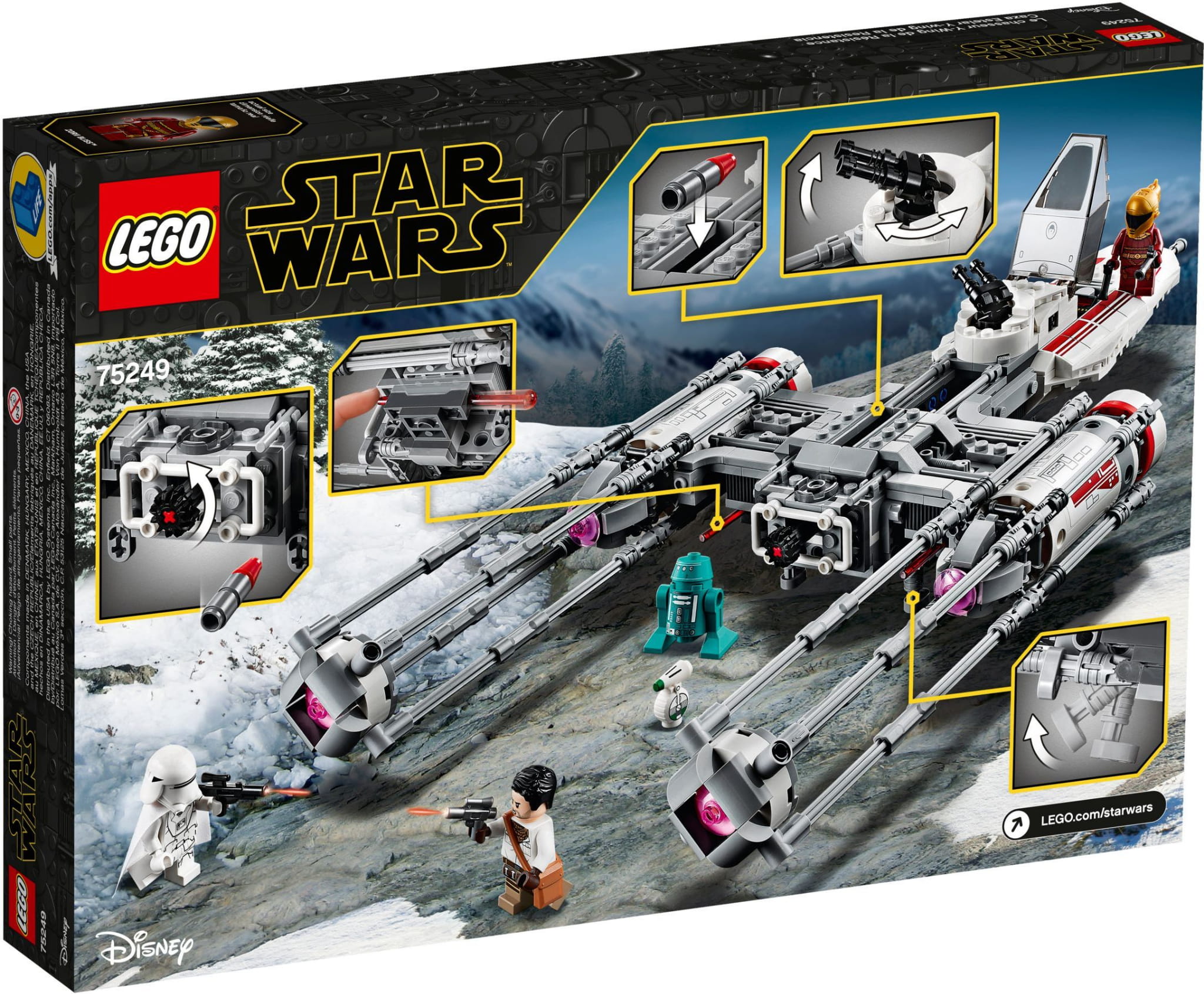 LEGO ® 75249 Myśliwiec Y-Wing Ruchu Oporu