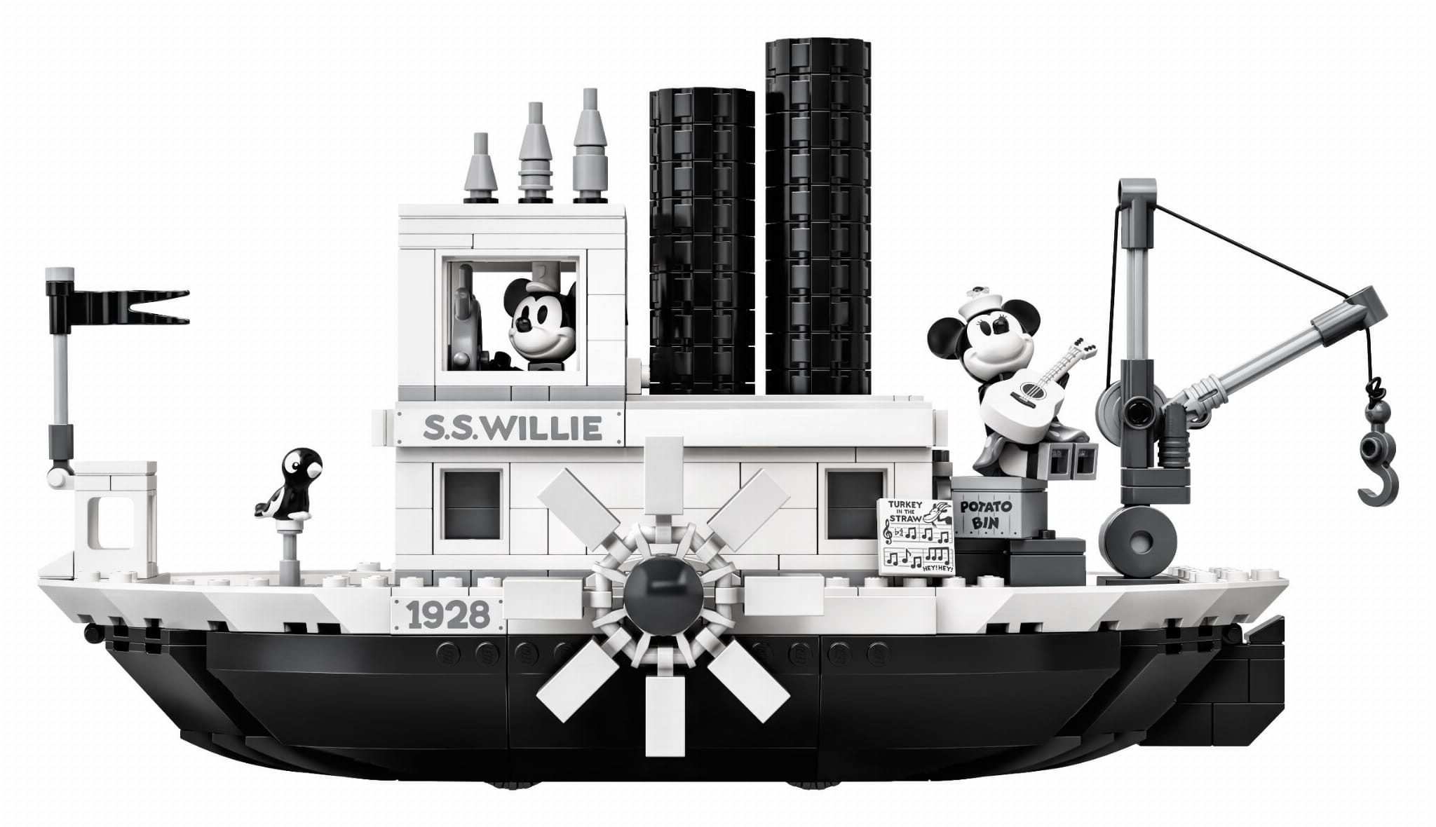 LEGO ® 21317 Ideas Parowiec Willie