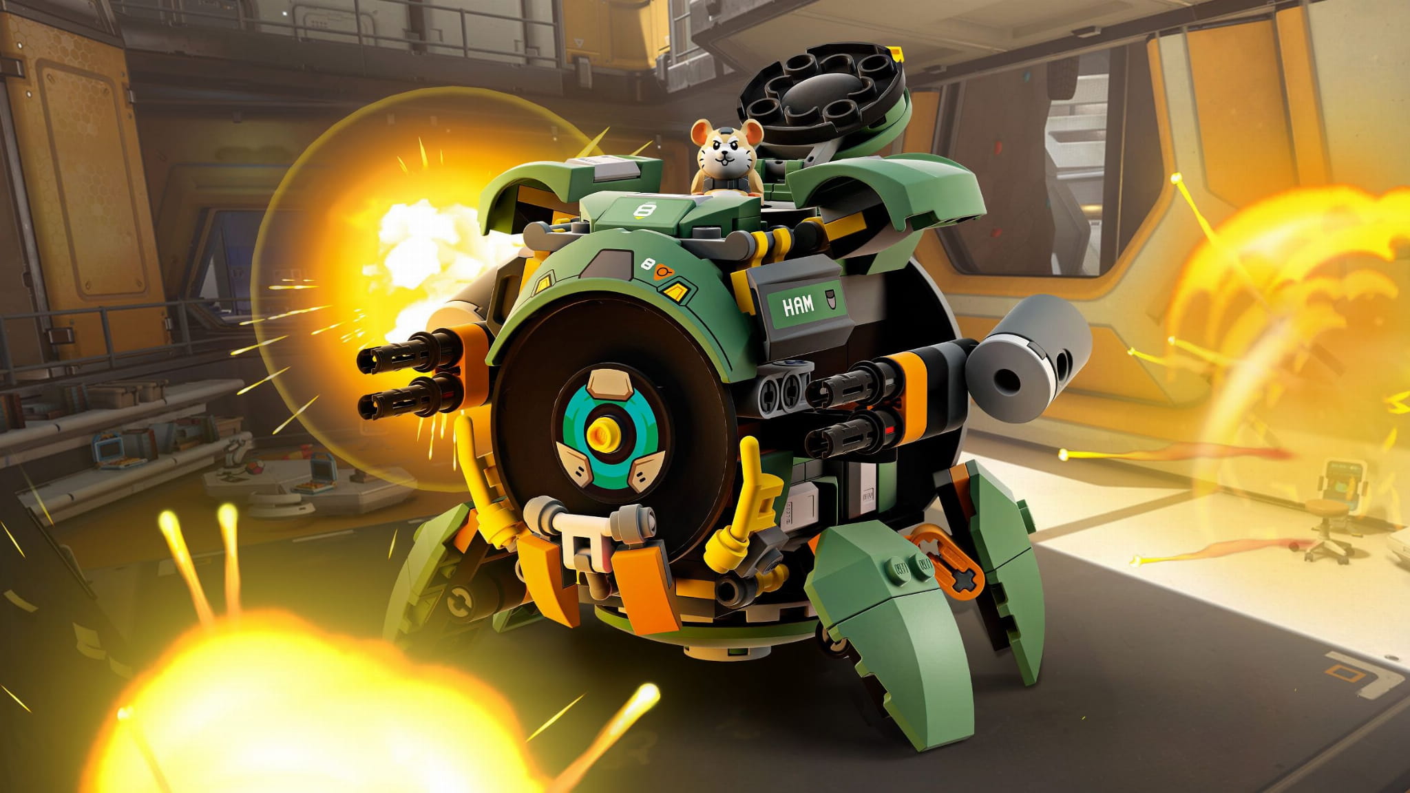 LEGO ® 75976 Overwatch Burzyciel