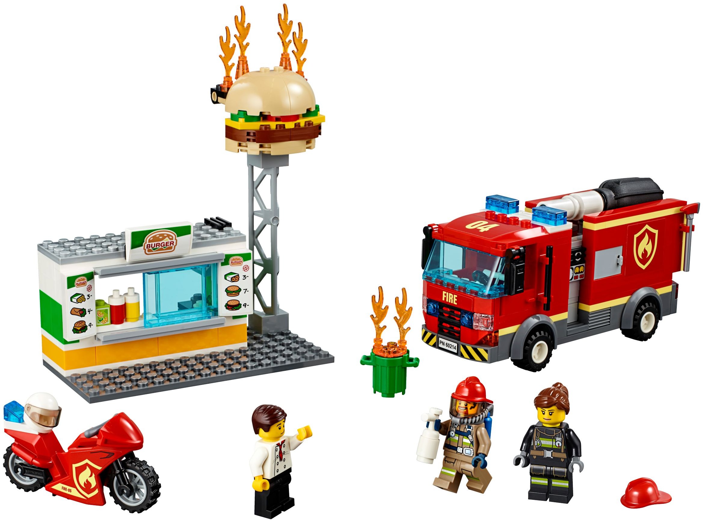 LEGO ® City 60214 Na ratunek w płonącym barze