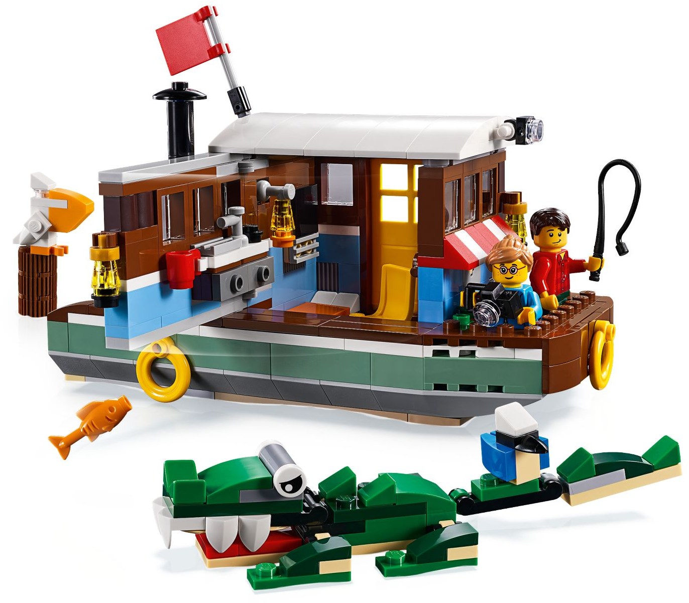 LEGO ® Creator 31093 Łódź mieszkalna