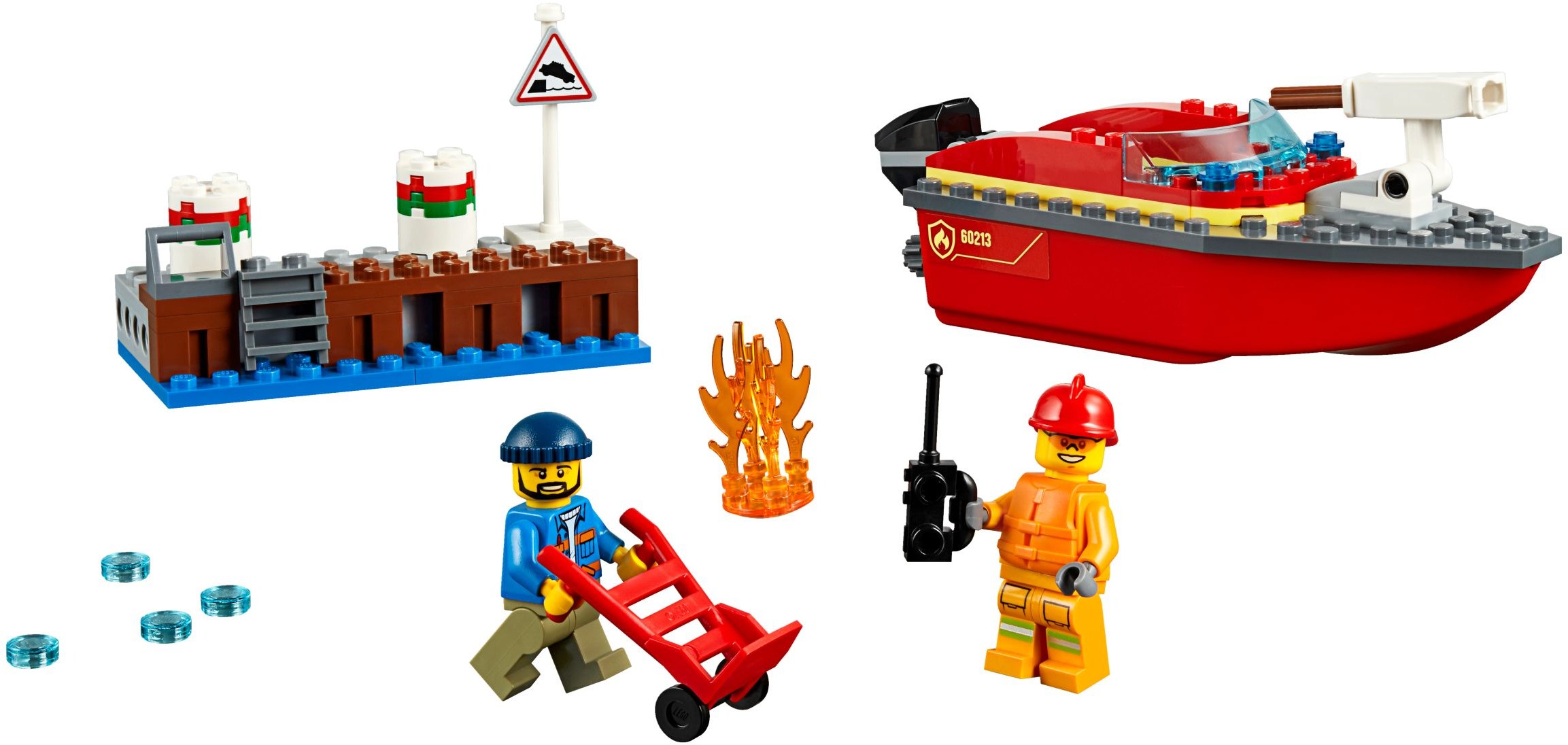 LEGO ® City 60213 Pożar w dokach