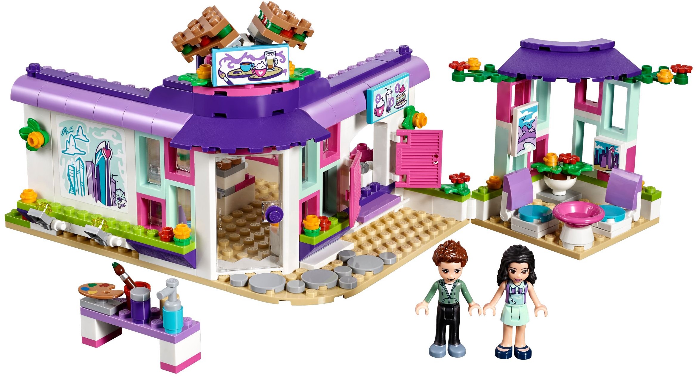 LEGO Friends - Lego 41336 - Artystyczna kawiarnia Emmy 