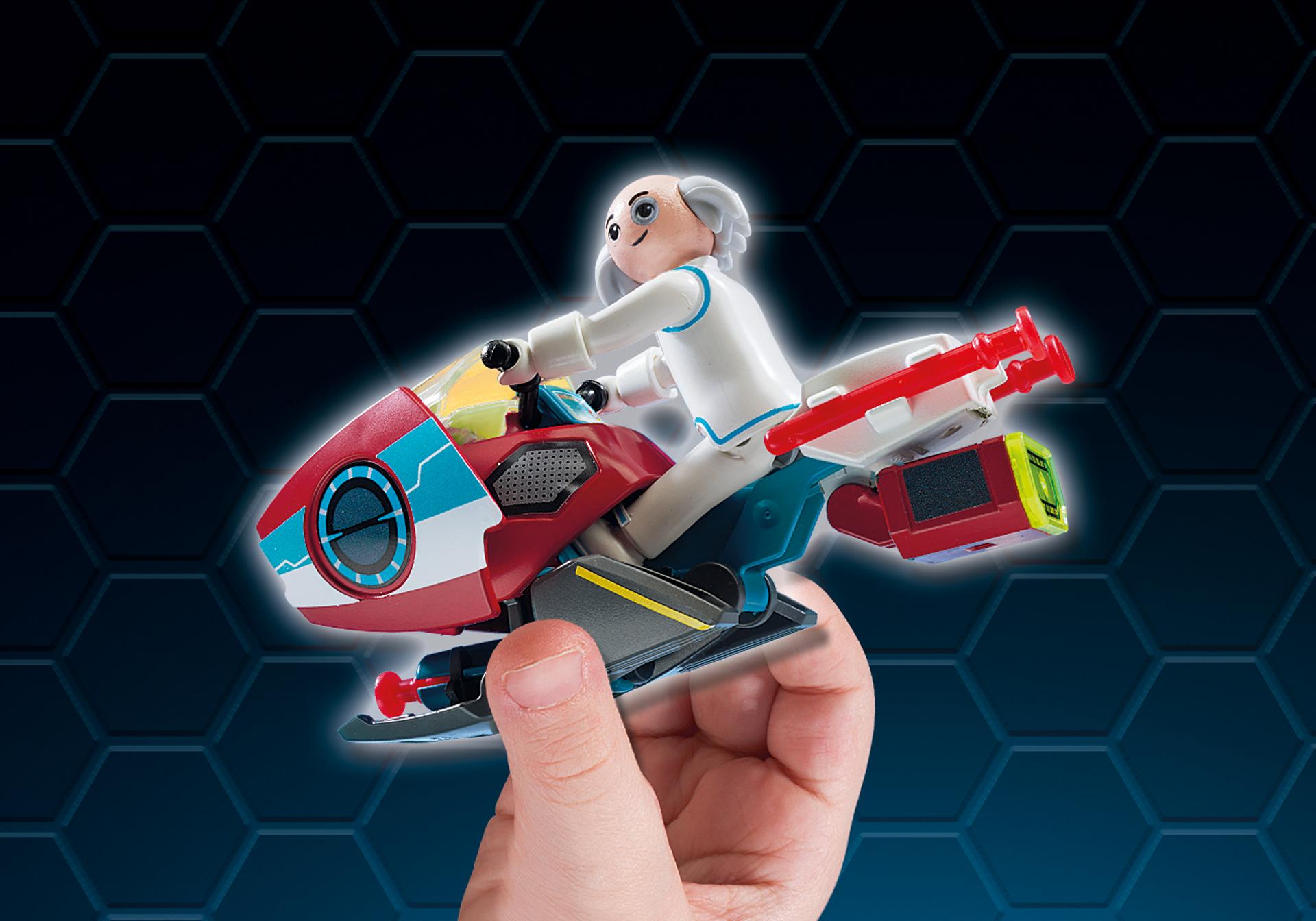 PLAYMOBIL 9003 Skyjet z Dr. X i robotem