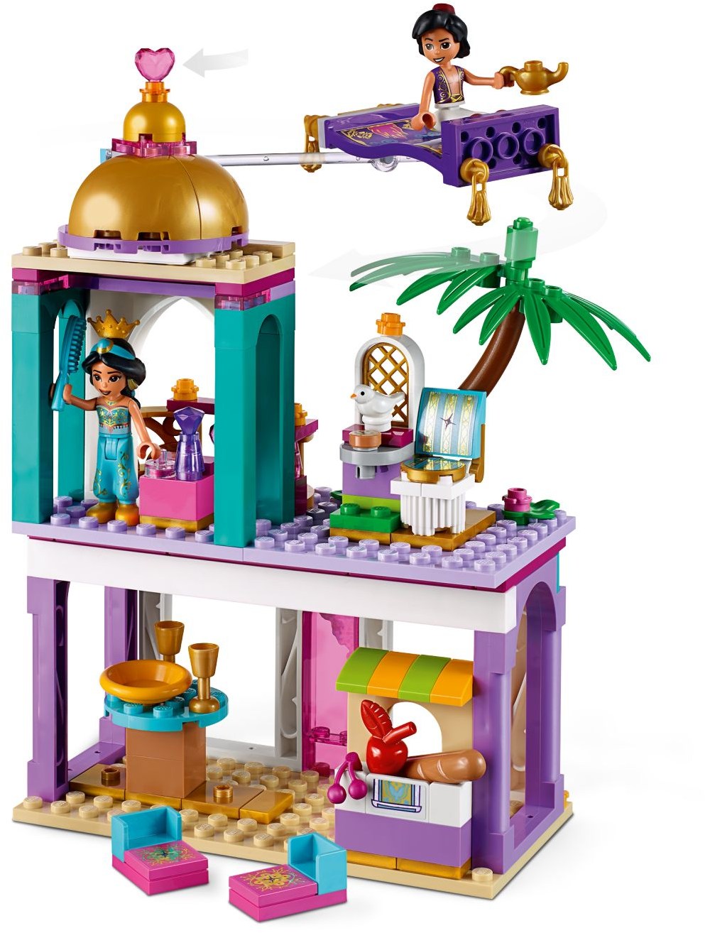 LEGO ® 41161 Pałacowe przygody Aladyna i Dżasminy