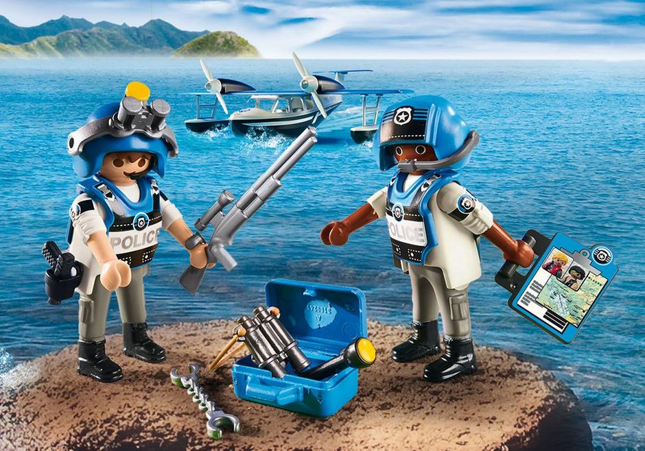 PLAYMOBIL 9436 Policyjny samolot wodny