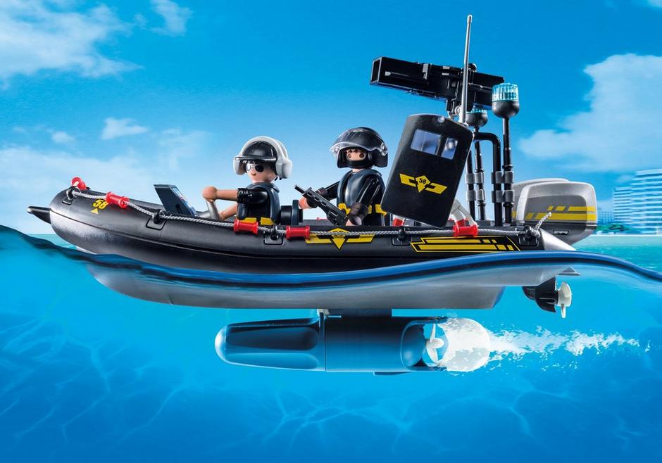 PLAYMOBIL 9362 Ponton jednostki specjalnej