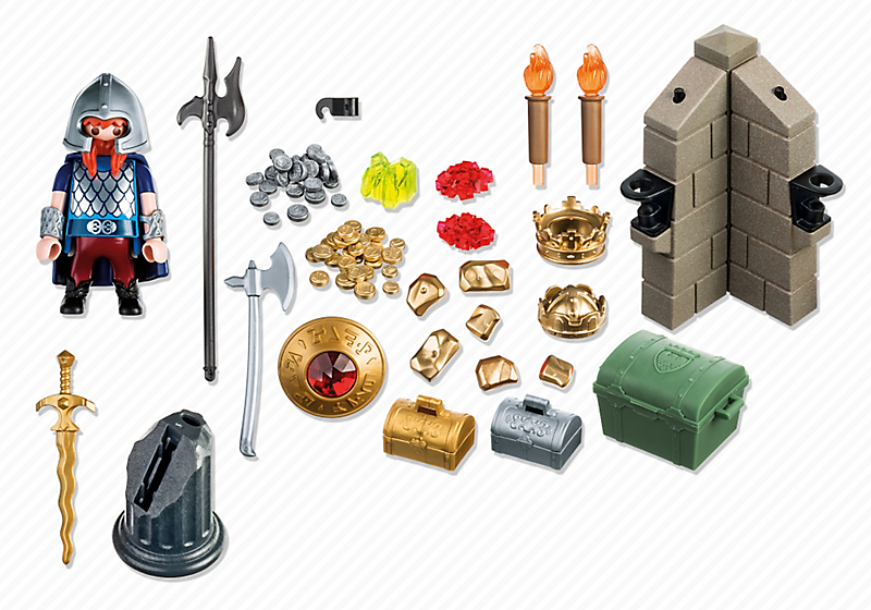 PLAYMOBIL 6160 Strażnicy skarbu królewskiego