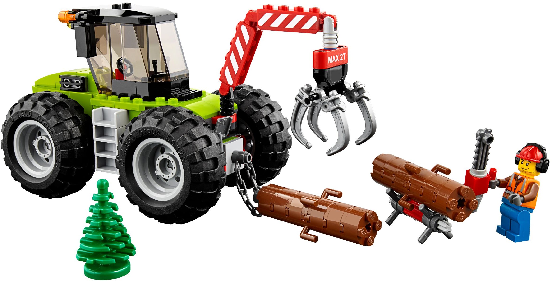 LEGO ® City 60181 Traktor leśny