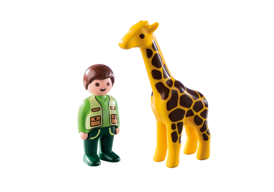 PLAYMOBIL 9380 Opiekun zwierząt z żyrafą
