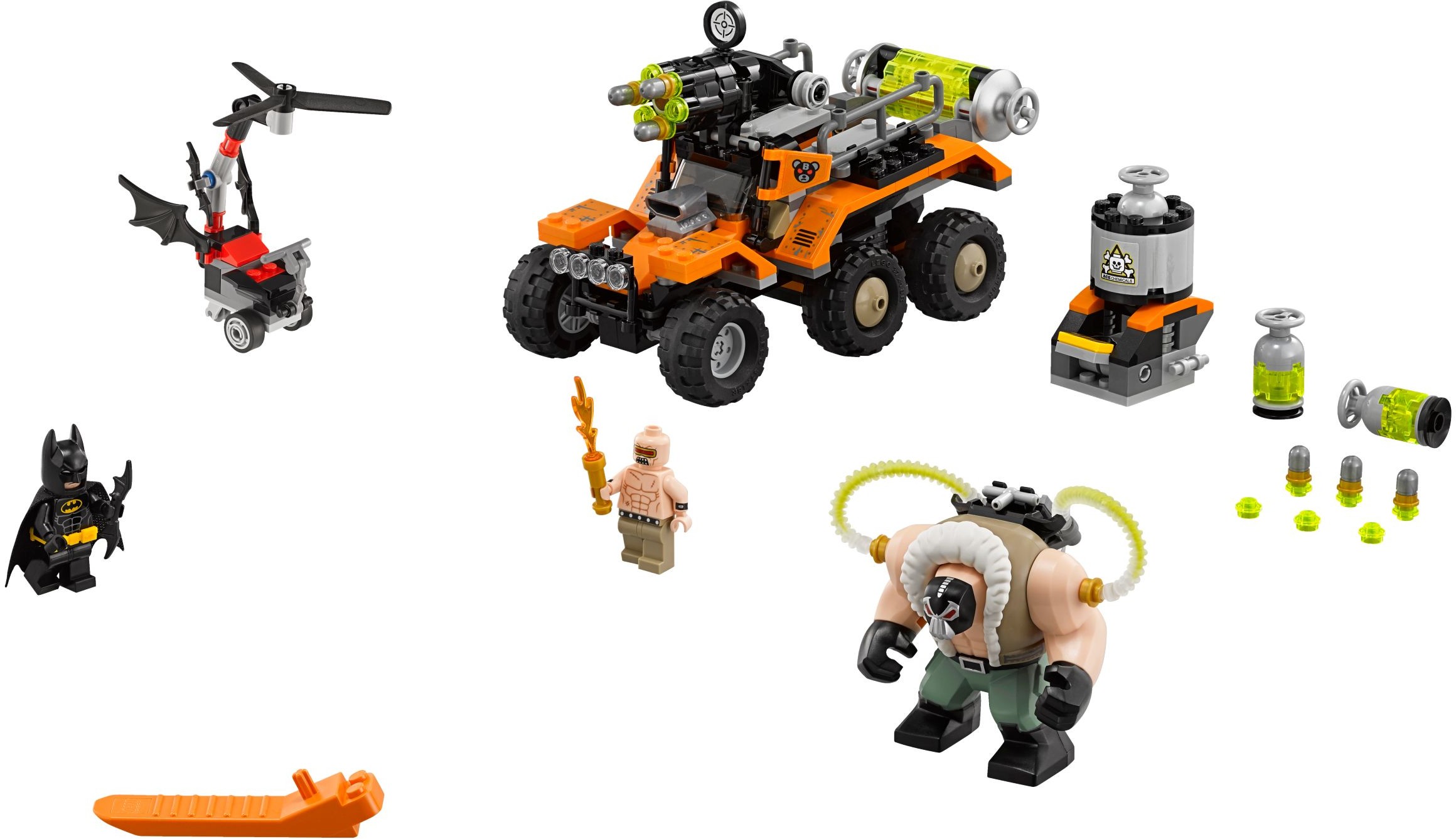 LEGO 70914 Batman Bane™ - atak toksyczną ciężarówka