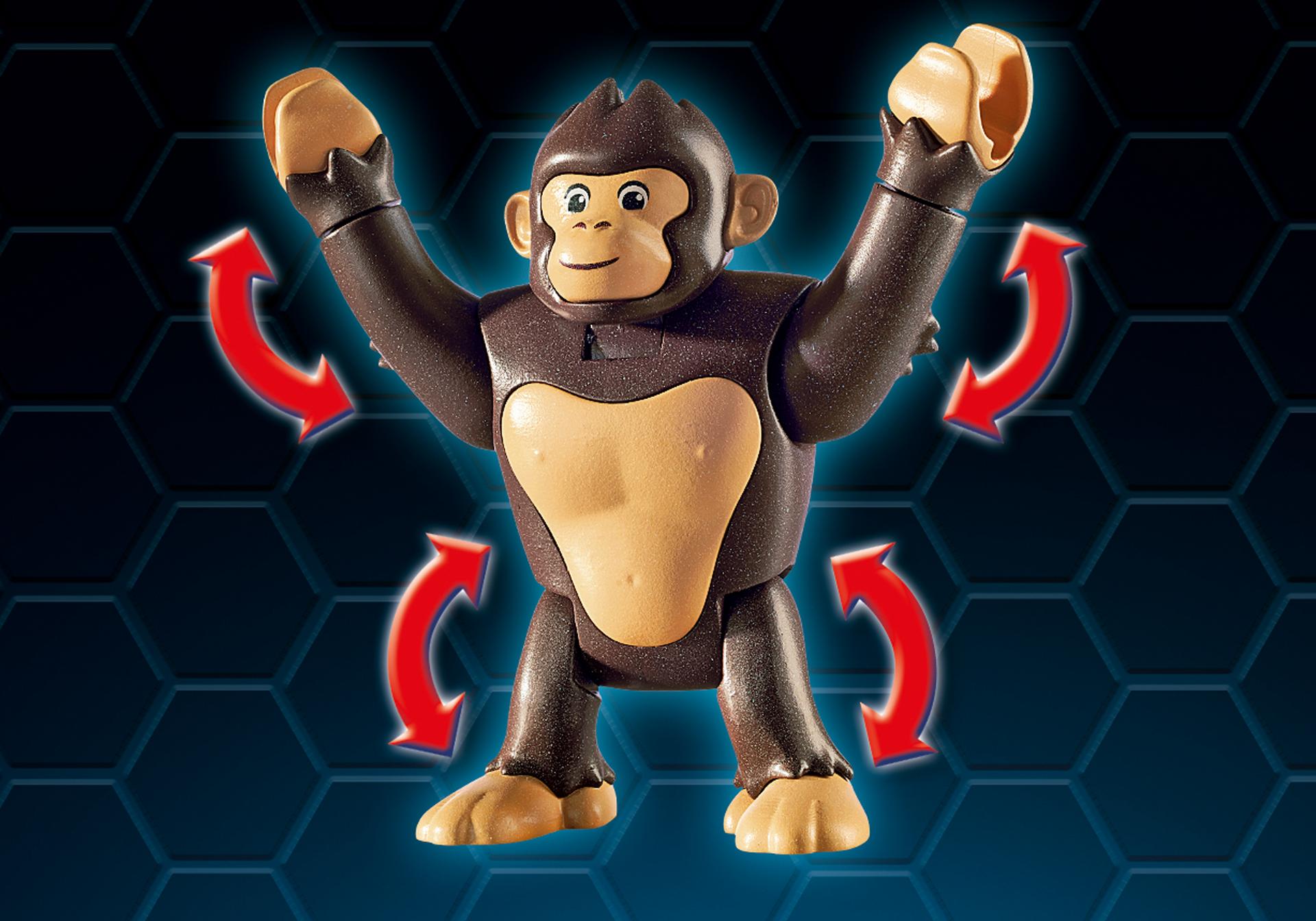 PLAYMOBIL 9004 Skyjet z Dr. X i robotem