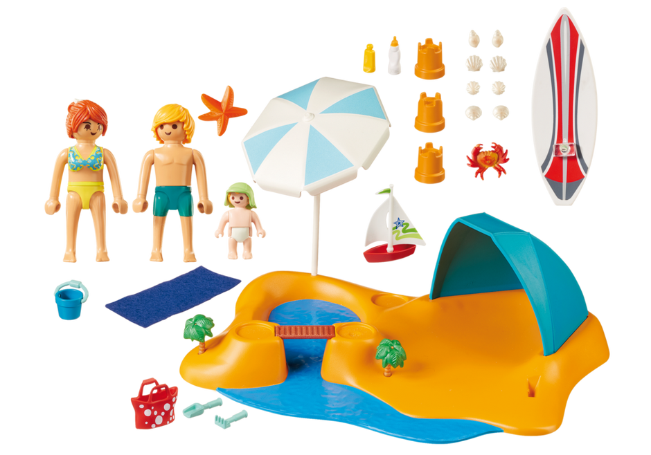 PLAYMOBIL 9425 Rodzina na plaży