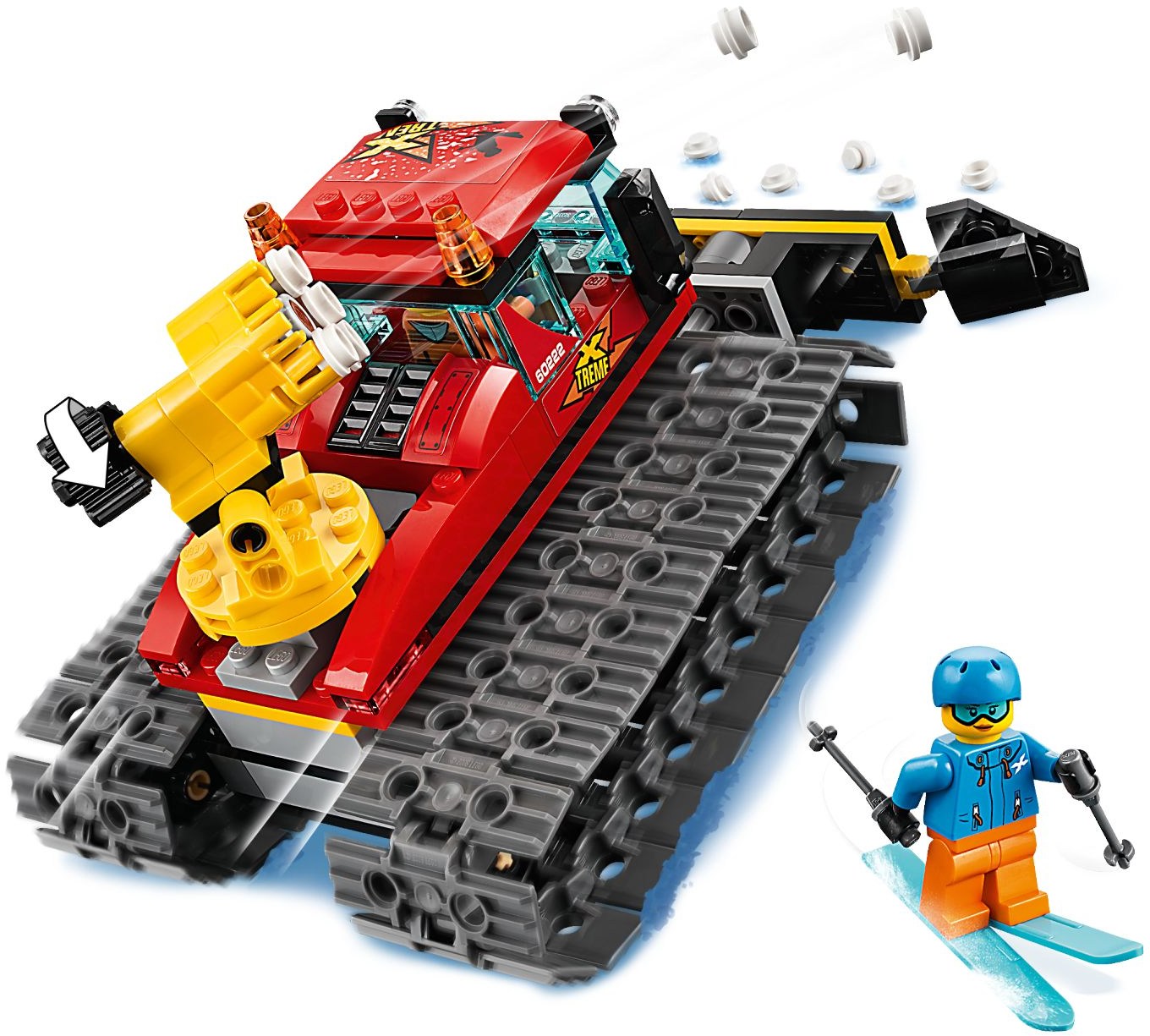 LEGO ® City 60222 Pług gąsienicowy