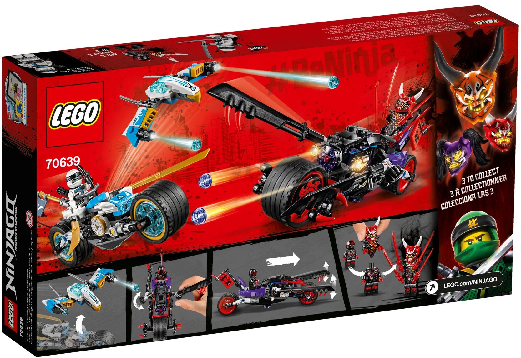LEGO ® 70639 Wyścig uliczny Wężowego Jaguara