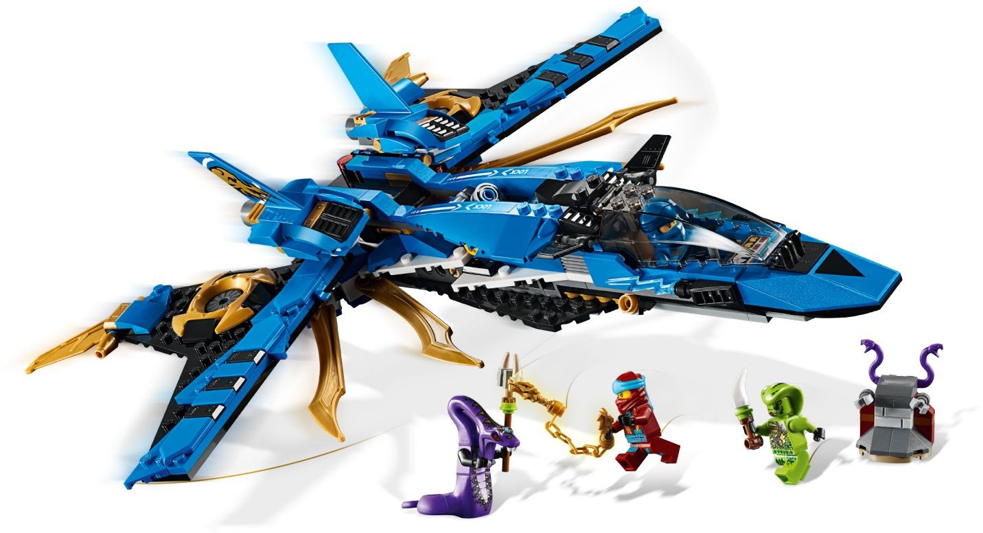 LEGO ® Ninjago 70668 Burzowy myśliwiec Jaya