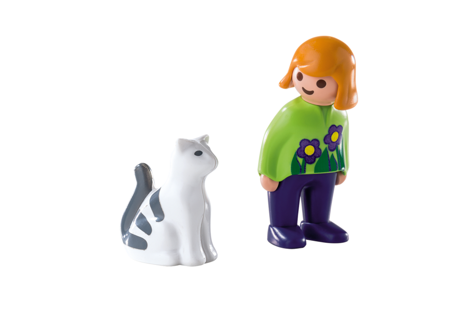 PLAYMOBIL 6975 Dziewczynka z kotem
