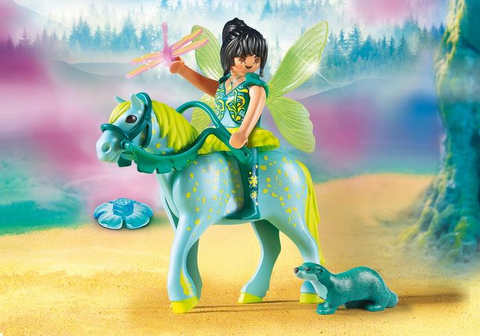 PLAYMOBIL 9137 Wróżka wodna z koniem "Aquarius"