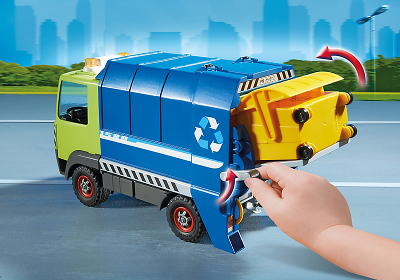 PLAYMOBIL 6110 NOWA ŚMIECIARKA DO RECYKLINGU
