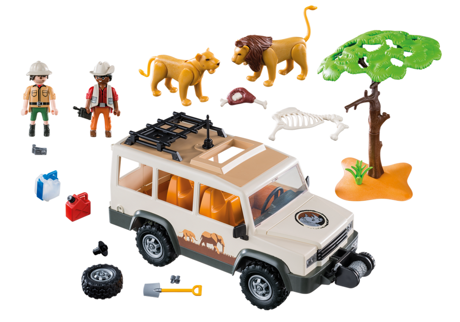 PLAYMOBIL 6798 Samochód terenowy z wyciągarką