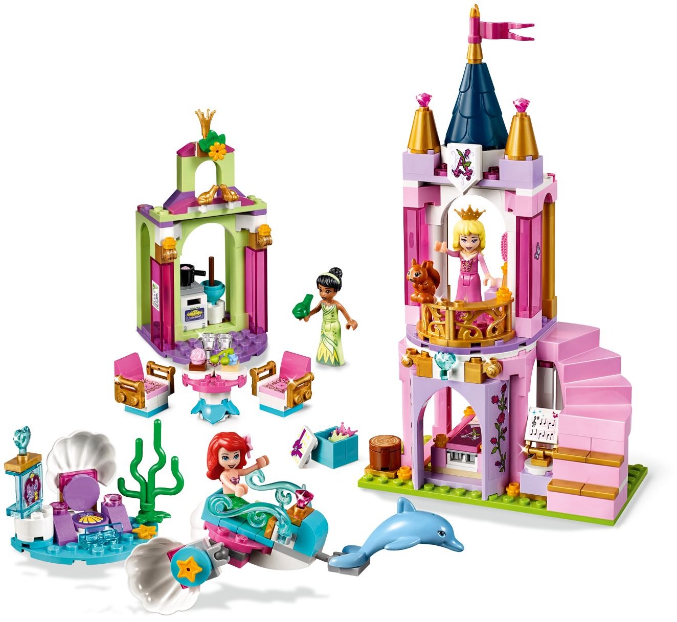 LEGO ® 41162 Królewskie przyjęcie Arielki Aurory i Tiany