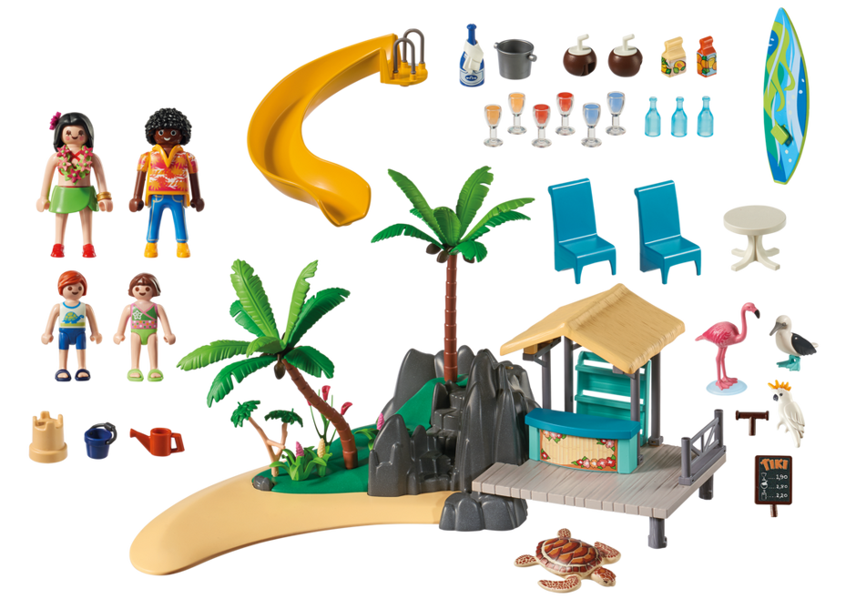 PLAYMOBIL 6979 Karaibska wyspa z barem na plaży