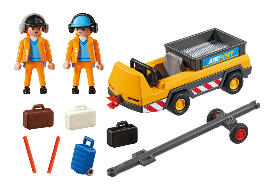 PLAYMOBIL 5396 Holownik samolotu z kontrolerem ruchu lotniczego