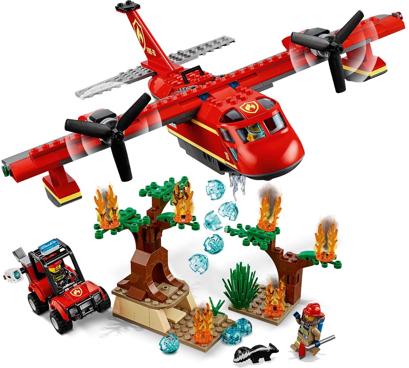 LEGO ® City 60217 Samolot strażacki