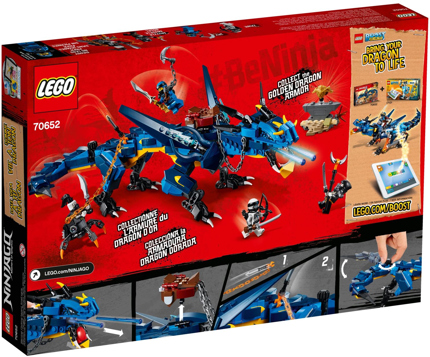 LEGO ® Ninjago 70652 Zwiastun burzy