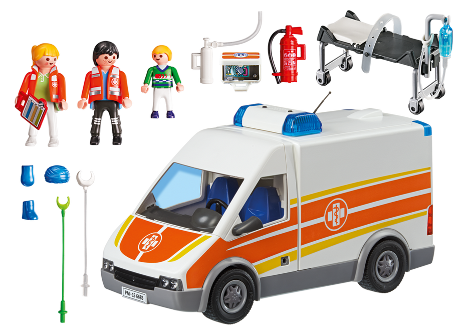PLAYMOBIL 6685 Karetka ze światłem i dźwiękiem