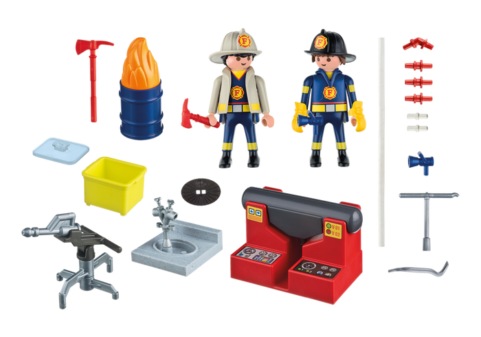 PLAYMOBIL 5651 Skrzyneczka Strażacy