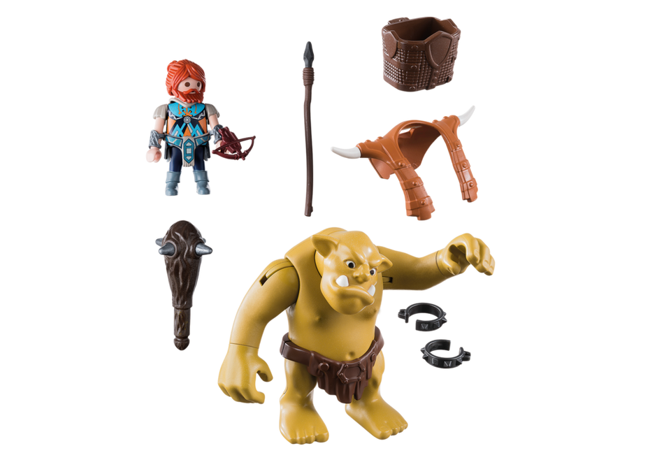 PLAYMOBIL 9343 Olbrzymi troll z nosidłem