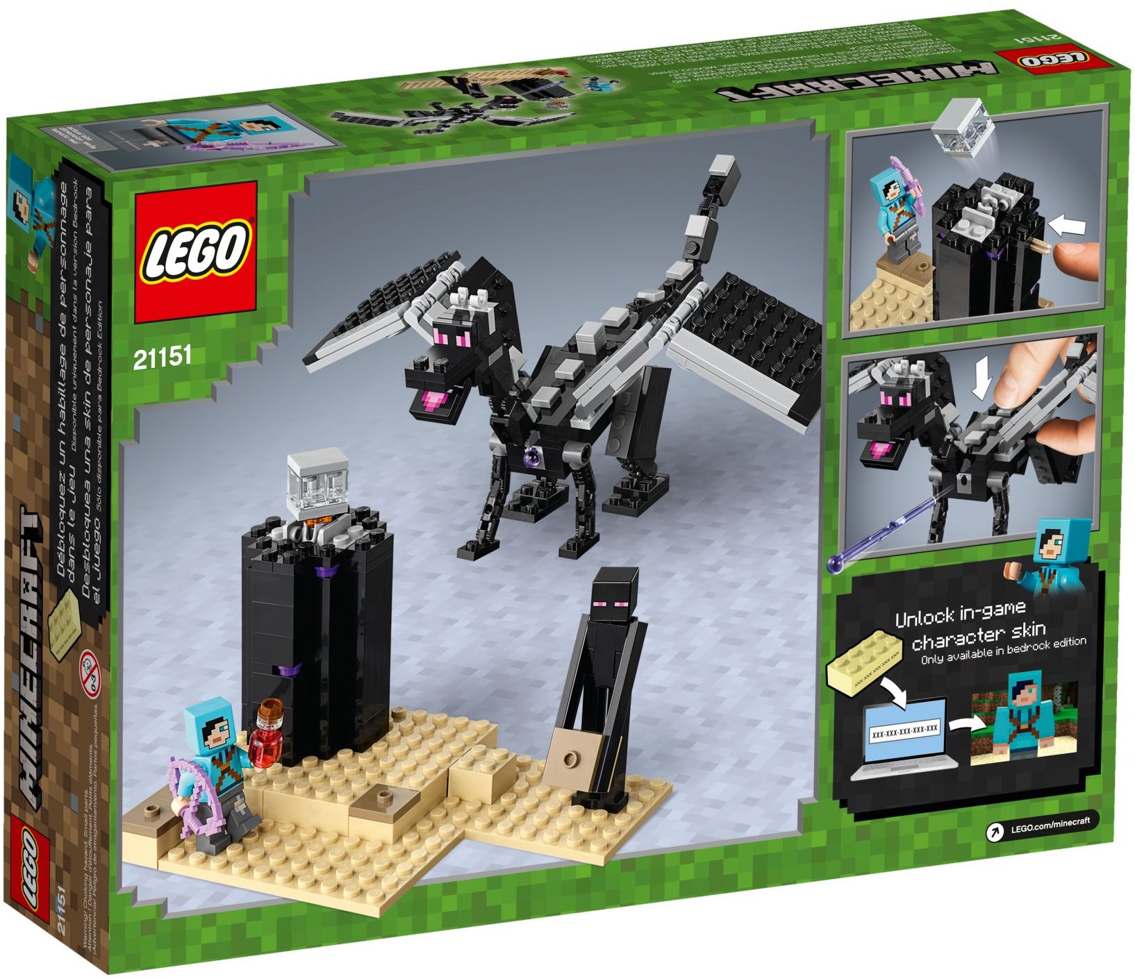 LEGO ® Minecraft 21151 Walka w Kresie