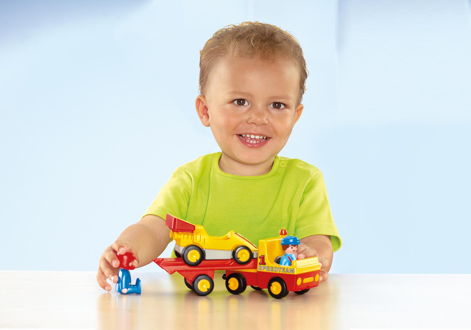 PLAYMOBIL 6761 Wyścigówka z lawetą