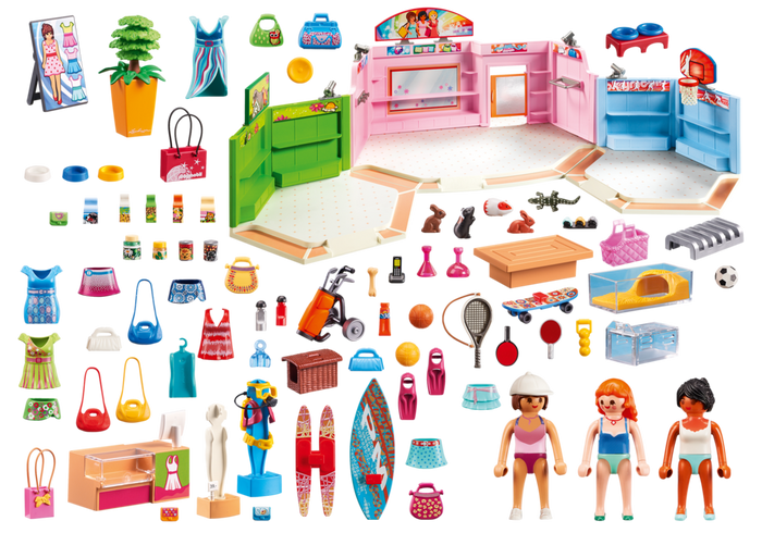 PLAYMOBIL 9078 Pasaż handlowy