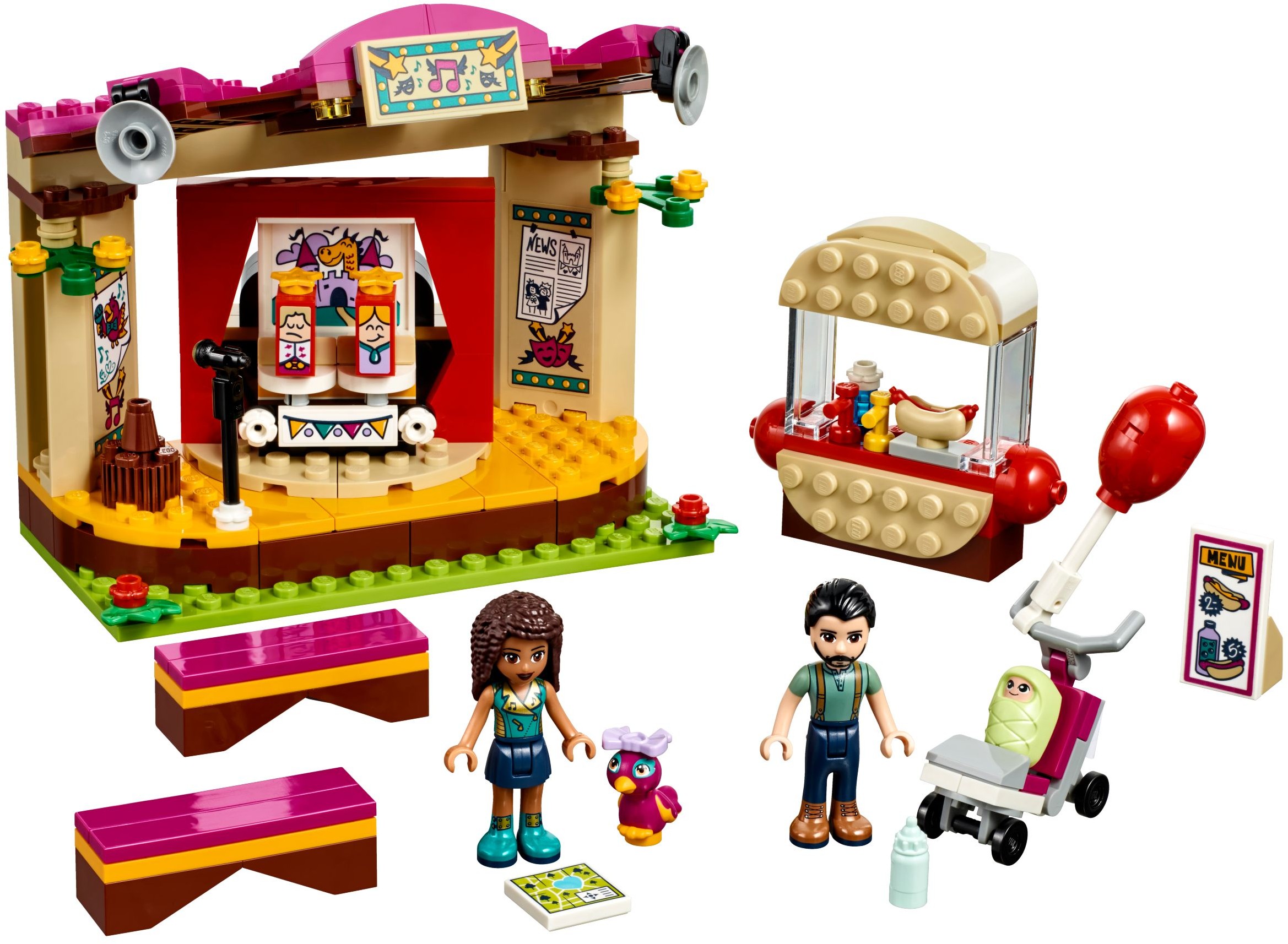 LEGO ® 41334 Pokaz Andrei w parku