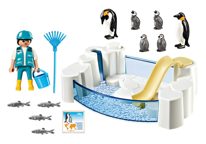 PLAYMOBIL 9062 Basen dla pingwinów