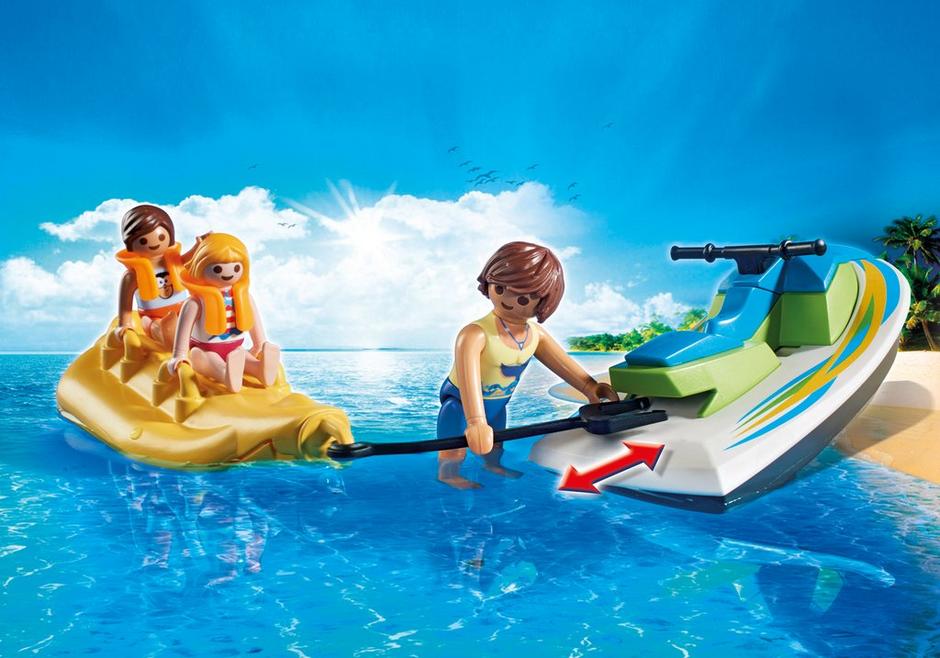 PLAYMOBIL 6980 Jet ski z bananową łódką