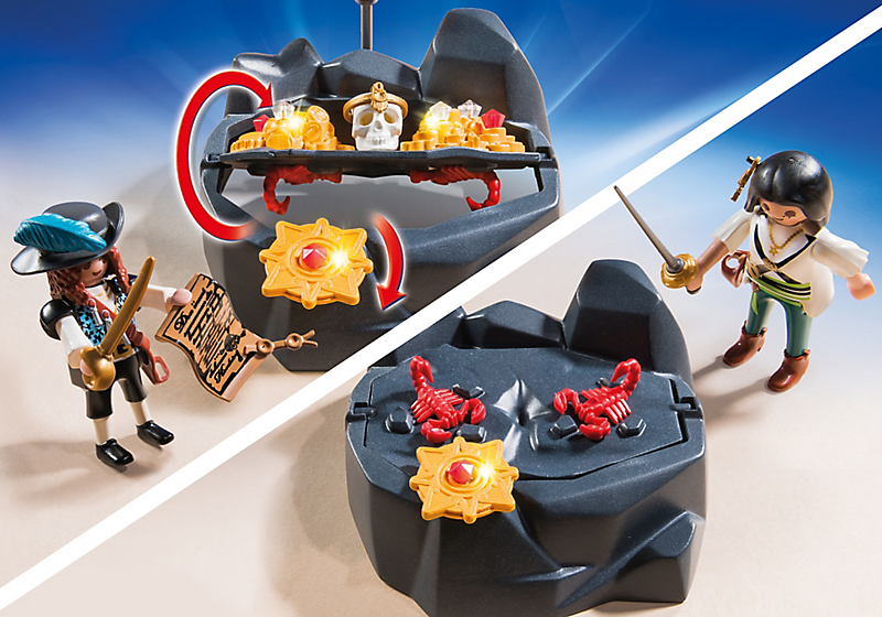 PLAYMOBIL 6683 Piracka kryjówka skarbów