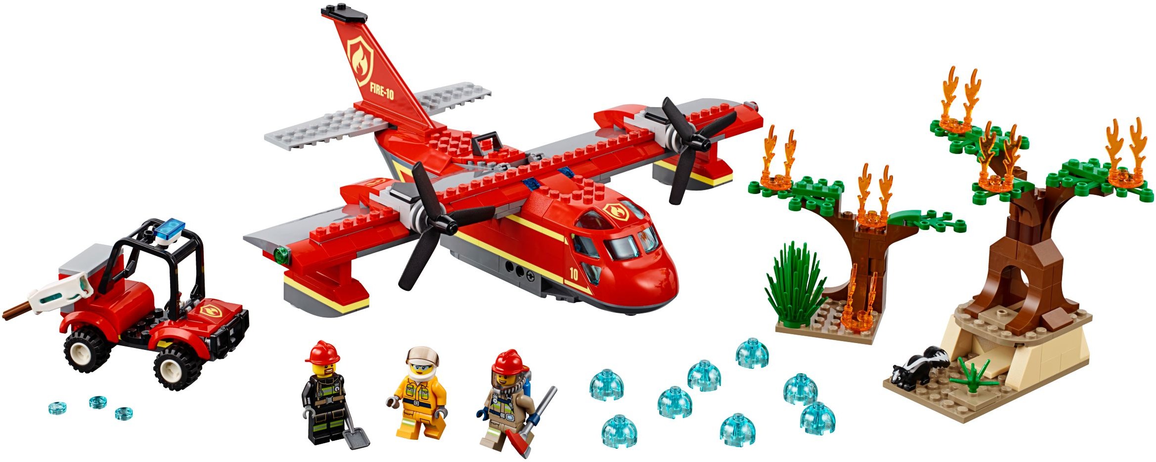 LEGO ® City 60217 Samolot strażacki